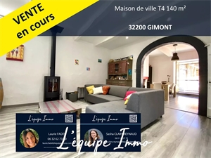 maison-villa à la vente -   32200  GIMONT, surface 140 m2 vente maison-villa - APR685857